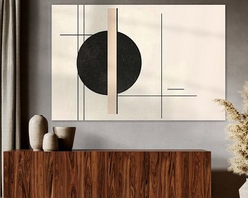 Geometric abstraction by Poster Art Shop