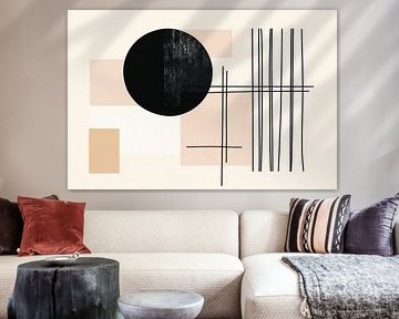 Composition abstraite sur Poster Art Shop