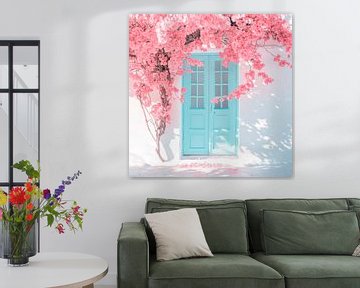 Bloeiende deur van Poster Art Shop