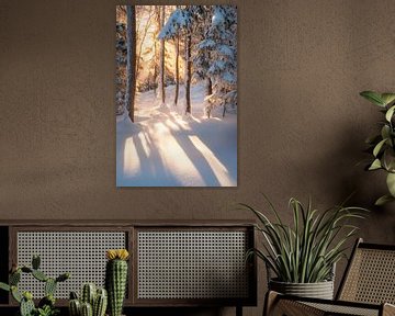 Winterbos van Poster Art Shop