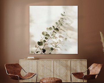 Eucalyptus schaduw van Poster Art Shop