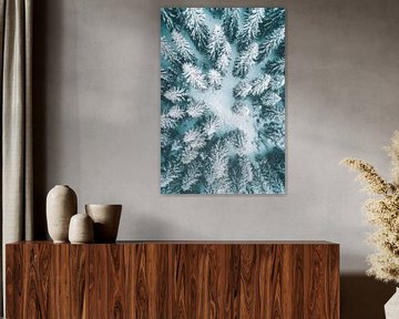 Winterbos van Poster Art Shop