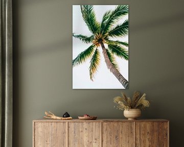 Palm hemel van Poster Art Shop