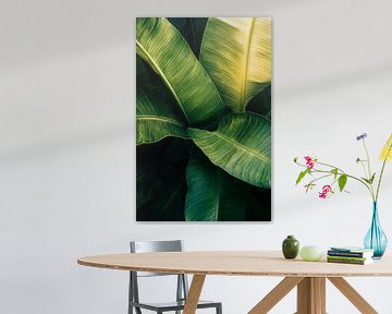 Green leaves by Poster Art Shop