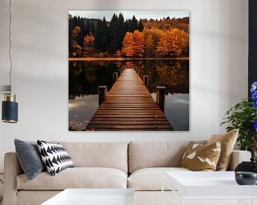 Idylle automnale sur Poster Art Shop