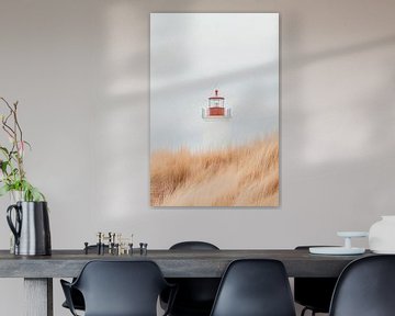 Vuurtorenlandschap van Poster Art Shop