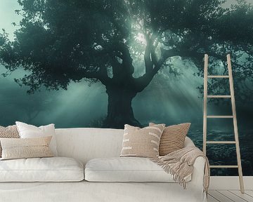 der magische spirituelle Wald