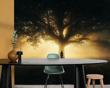 der magische spirituelle Wald