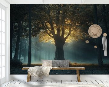 der magische spirituelle Wald