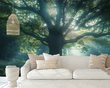 der magische spirituelle Wald