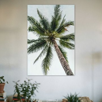 Palm onder de hemel van Poster Art Shop