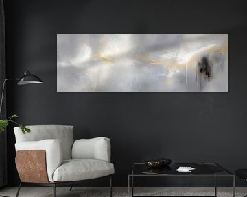 Glinsterende wolken van Poster Art Shop