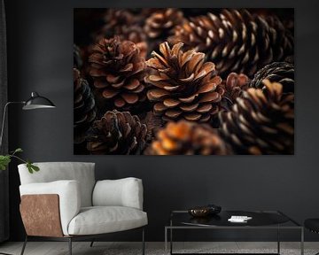 Dennenappel nabijheid van Poster Art Shop