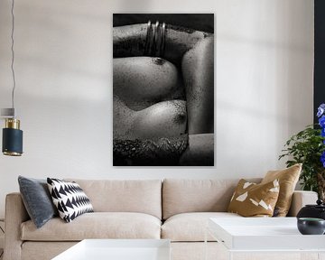 zwart strand van Silvio Schoisswohl