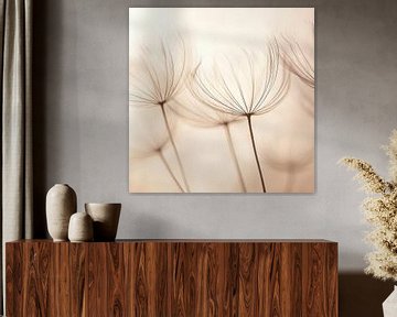 Fijne bloemstelen van Poster Art Shop