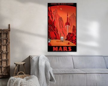 Voyage vers la planète Mars