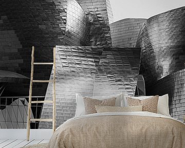 Guggenheim Museum, Bilbao in Black and White by Henk Meijer Photography