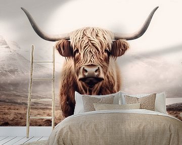 Highland cow Scottish cow Cows by Niklas Maximilian