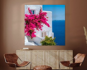 Blooming facade by the sea by Poster Art Shop