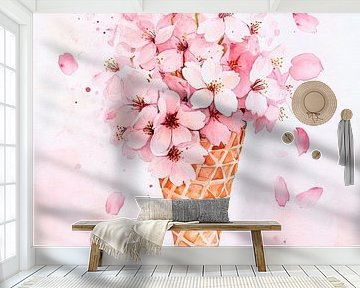 Bloesem ijs van Poster Art Shop