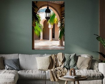 Magnificent portico by Poster Art Shop