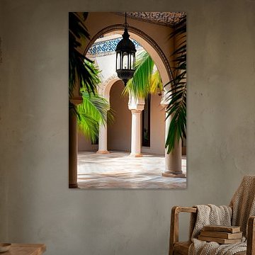 Prachtig portiek van Poster Art Shop