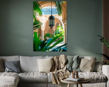 Lampe orientale sur Poster Art Shop