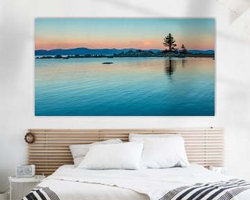 Sunrise Lake Tahoe Nevada by Marja Spiering
