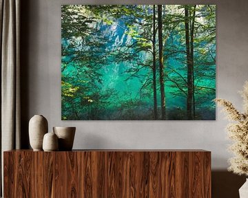 Aan de oever van de Königssee van Aurica Voss