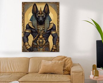 De zwarte Anubis van Art Kingdom