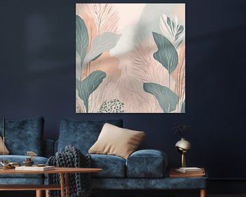 Pastellblatt von CanvasbyCaro