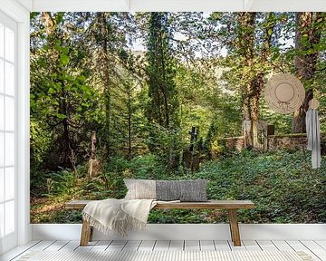 Mysterieuze rustplaats aan het einde van het pad