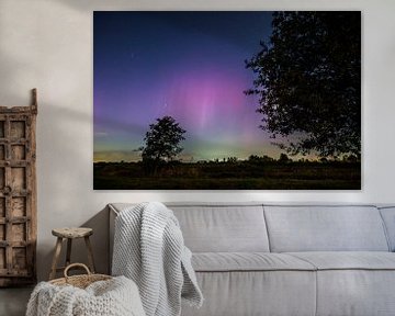 Aurora Nederland, Northern lights Netherlands van Corrine Ponsen