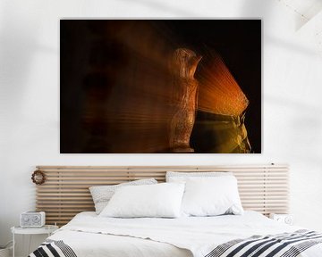 Illuminated Woodpecker