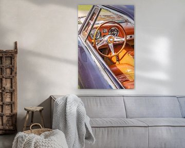 Maserati 5000 GT Iniezione interieur van Sjoerd van der Wal Fotografie