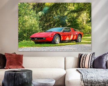 Maserati Bora klassieke sportwagen
