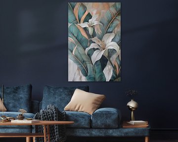 Petals and leaves by Poster Art Shop