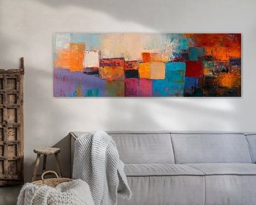 Farbenfrohe Abstraktion von Poster Art Shop