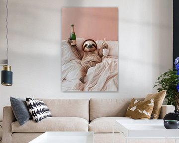 Lui plezier van Poster Art Shop