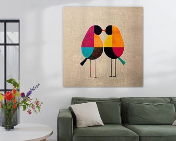 Love birds van Lauri Creates