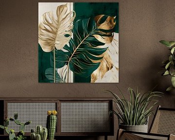 Tropical leaves by Poster Art Shop