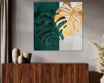 Tropical leaves by Poster Art Shop