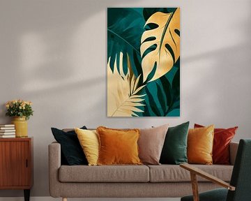 Tropical leaves by Poster Art Shop