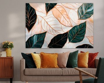 Leaves pattern by Poster Art Shop