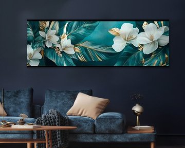 Tropical floral splendour by Poster Art Shop