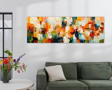 Colour explosion abstract by Poster Art Shop