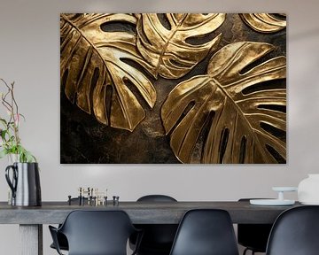 Gouden bladeren van Poster Art Shop