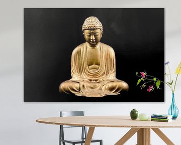 Goldene Buddha von Yvonne Smits