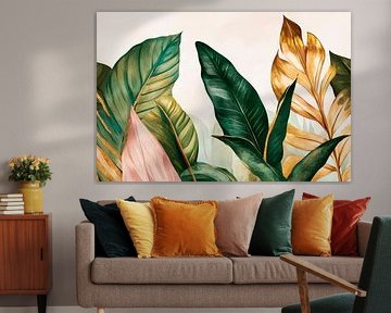 Tropical leaves by Poster Art Shop