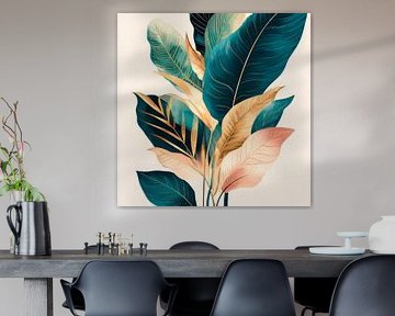 Tropical leaves by Poster Art Shop